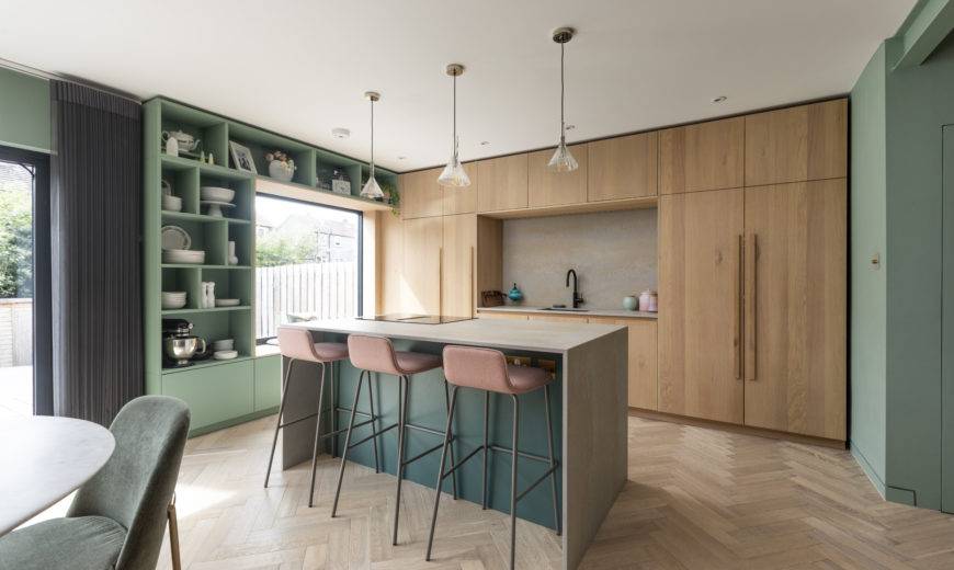 Mid-Century Open Plan Living in Edinburgh, UK