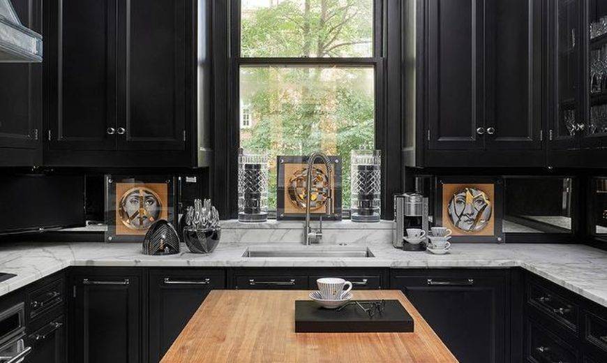 24 Black Kitchen Cabinet Ideas For a Moody Space