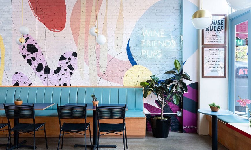 New York City’s Colorful, Pet-friendly Café where Feels Fresh and Charming