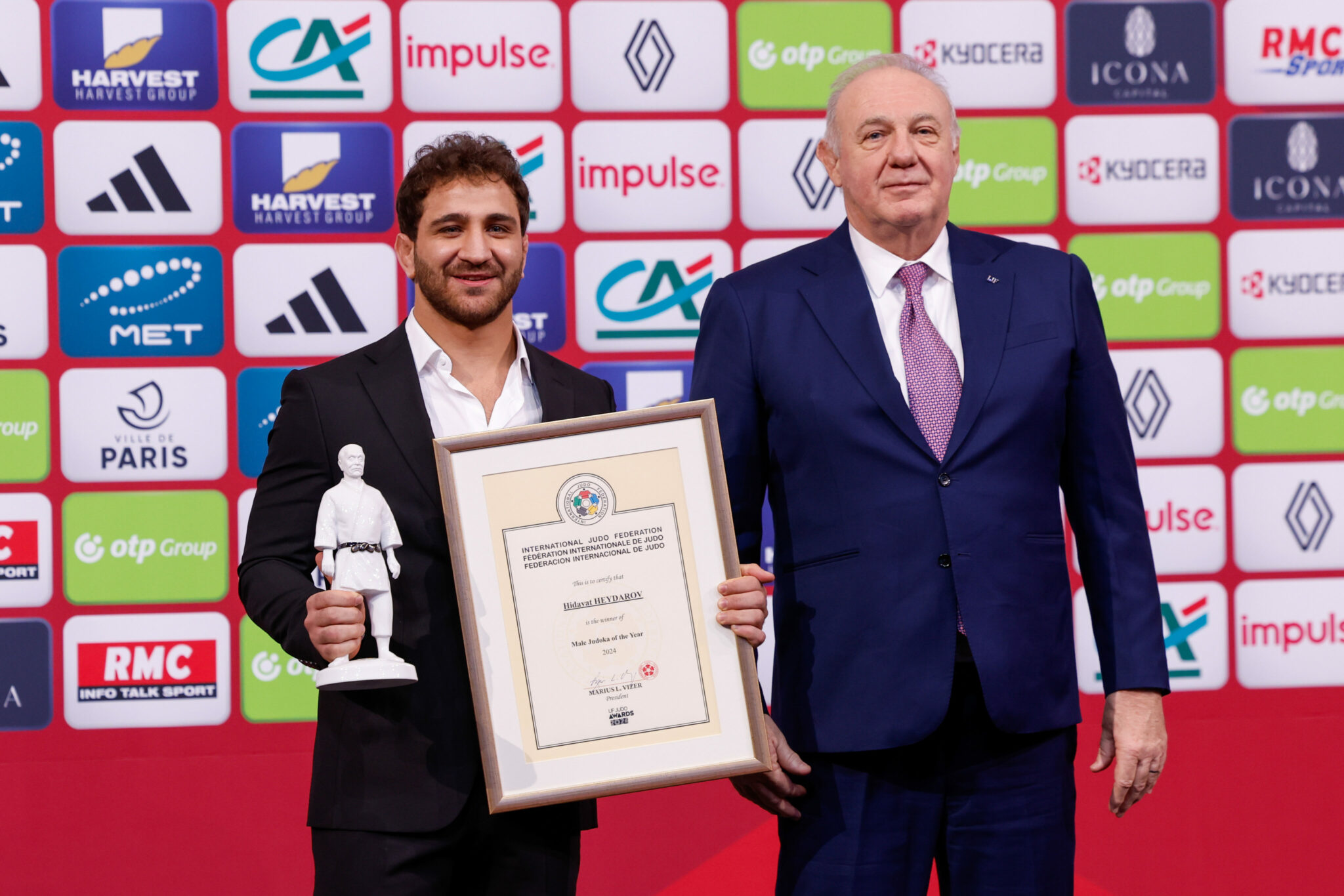 IJF AWARDS PRESENTED IN PARIS