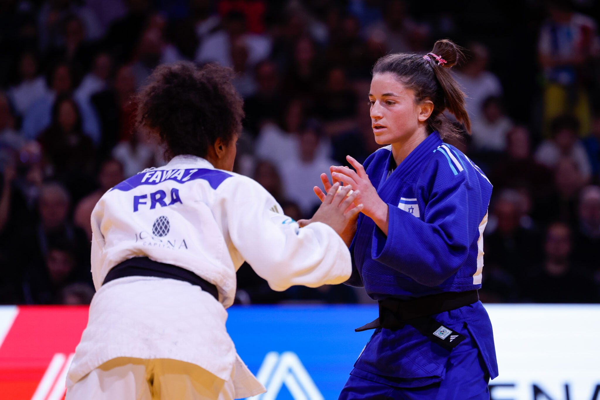 NELSON LEVY CHASES DOWN PARIS MEDAL