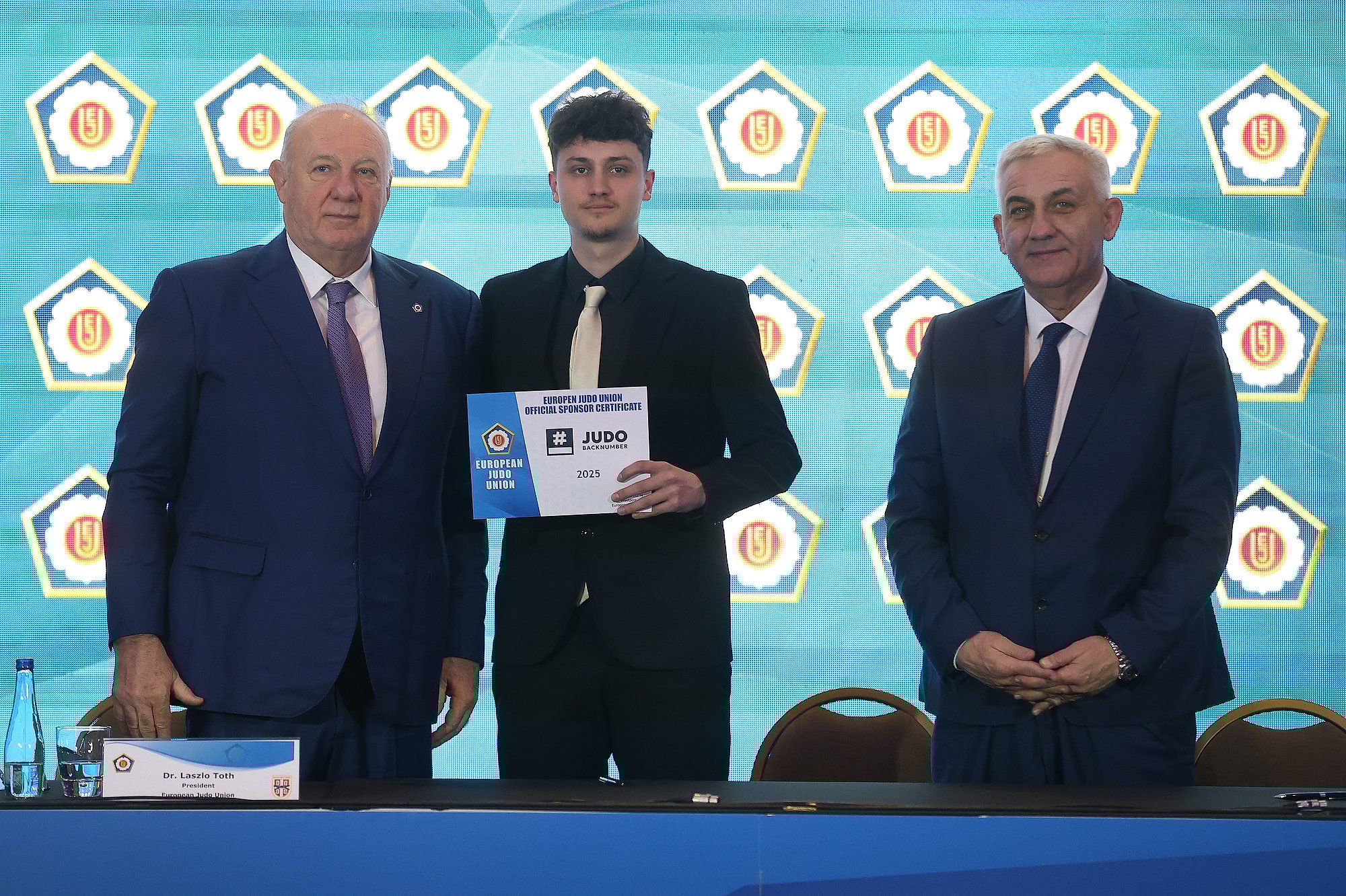 CONTRACT SIGNING 2025: JUDO BACKNUMBER