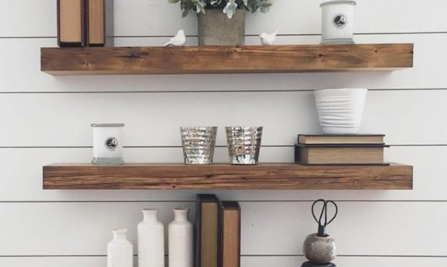 Style Your Living Space with Floating Shelves