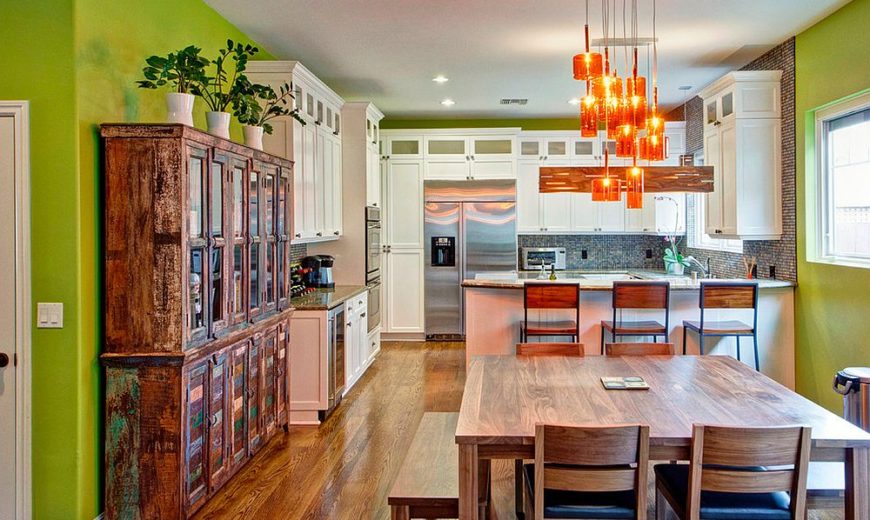 Adding Sparkle to Your Kitchen: Orange Pendant Ideas