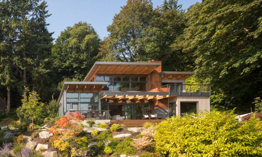 This Island Retreat Home Is An Oasis on Bainbridge Island, Washington