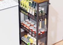 kitchen rolling cart