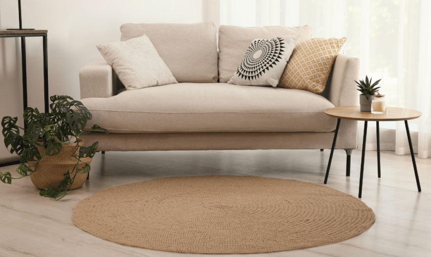 Tips For Styling a Round Rug in a Living Room