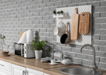 kitchen pegboard