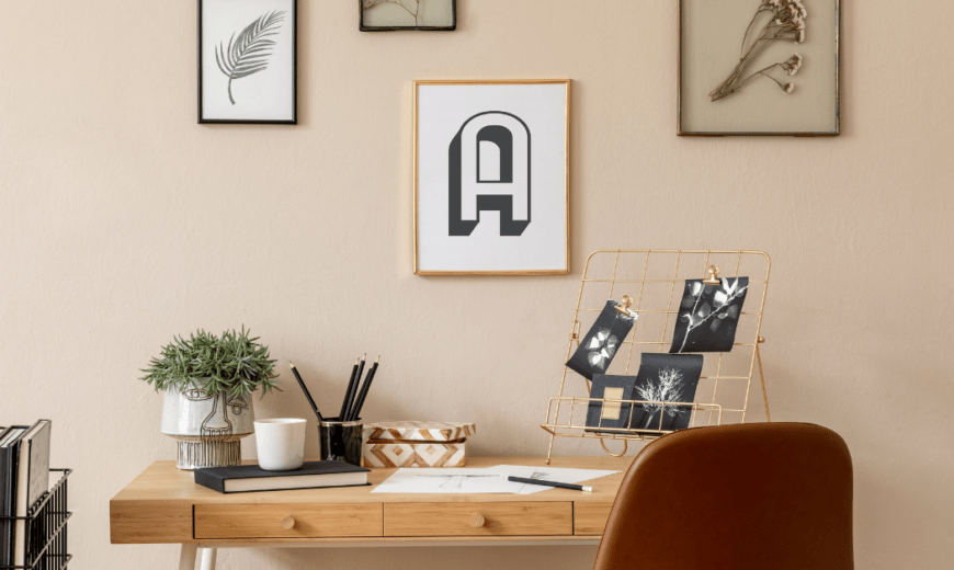 Stylish Office Wall Decor Ideas for a Better Workspace